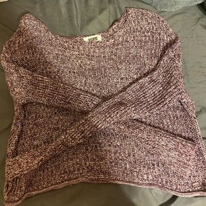 Purple sweater